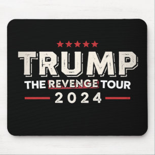 Trump The Revenge Tour 2024 Vintage Mouse Pad