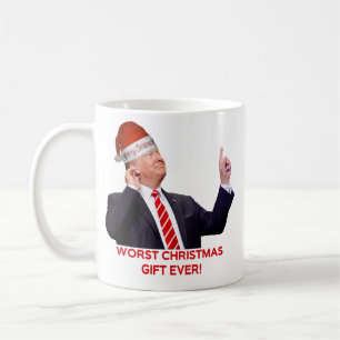 Trump, the worst Christmas gift ever! Coffee Mug