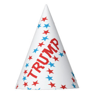 TRUMP Themed Paper Party Hat