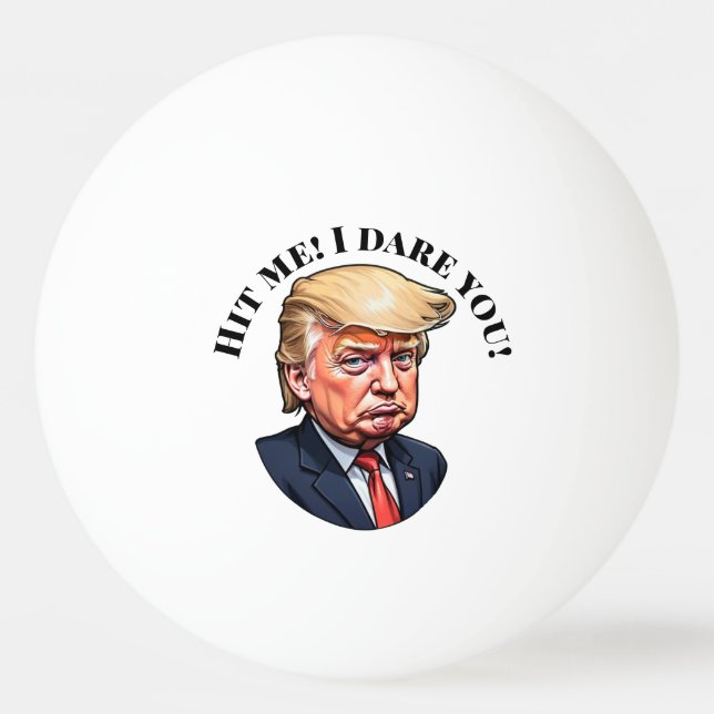 Trump This Personalise Ping Pong Ball (Front)
