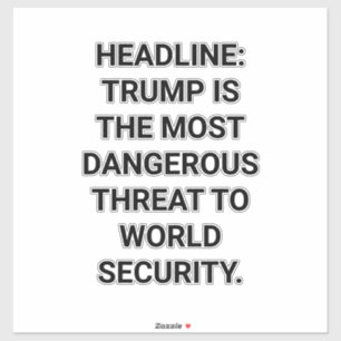  Trump Threatens World Safety Hankamer Artjunkhaus