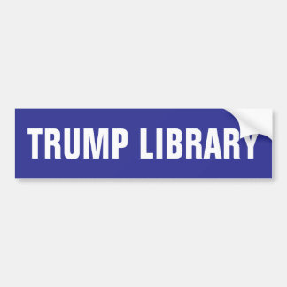 TRUMP TOILET BUMPER STICKER