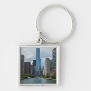 Trump Tower Chicago River Key Ring