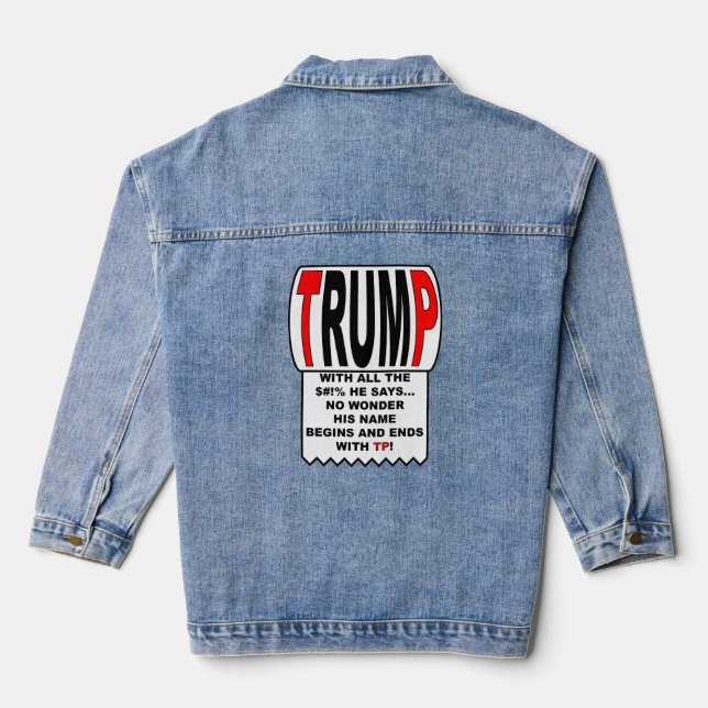 Trump TP! Denim Jacket (Back)