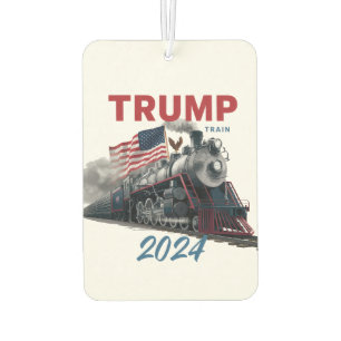 Trump Train 2024 Car Air Freshener