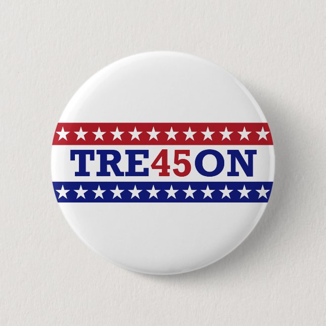 Trump Treason Badge - TRE45ON (Front)