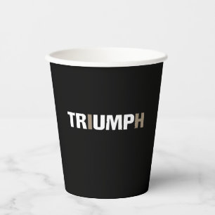 Trump Triumph 47th US President Paper Cups