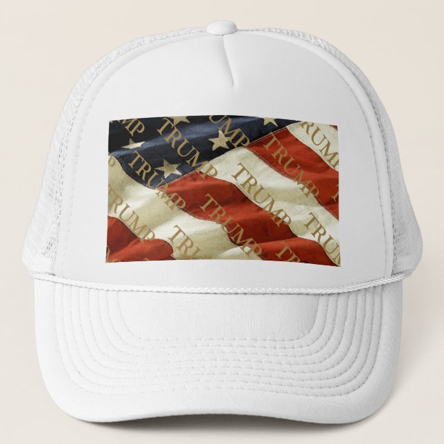 TRUMP TRUCKER HAT (Front)