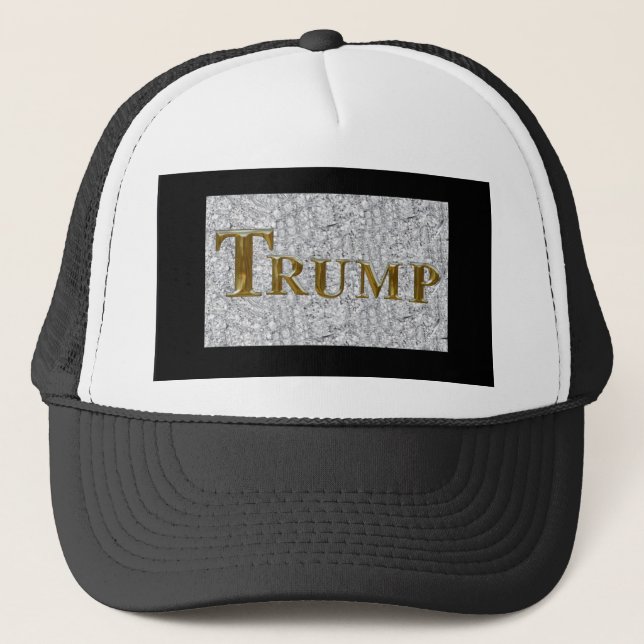 TRUMP TRUCKER HAT (Front)