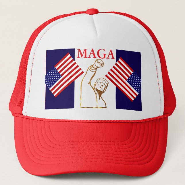 TRUMP TRUCKER HAT (Front)