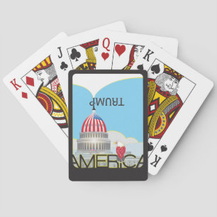 TRUMP Trumpet & Capitol Playing Cards
