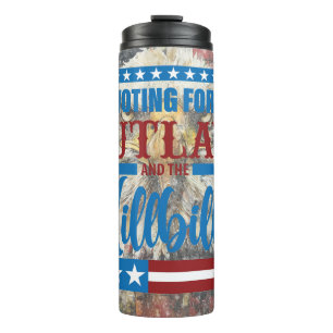 Trump Tumbler: "I'm voting for the Outlaw" Thermal Tumbler