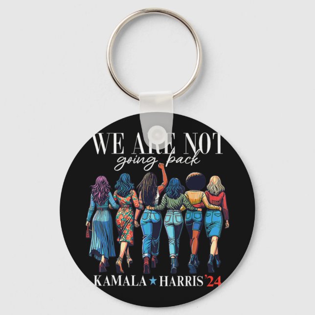 Trump Unfazed 2024  Key Ring (Front)