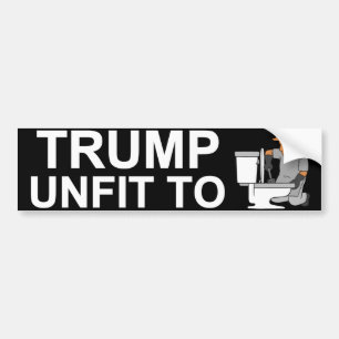 Trump Unfit Bumper Sticker