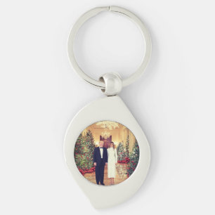 Trump US President White House Christmas  Key Ring