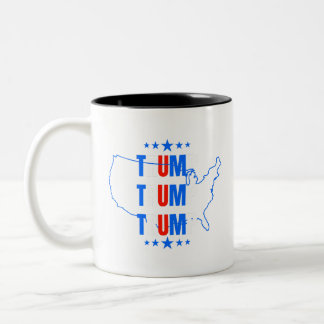 Trump Usa  Two-Tone Coffee Mug