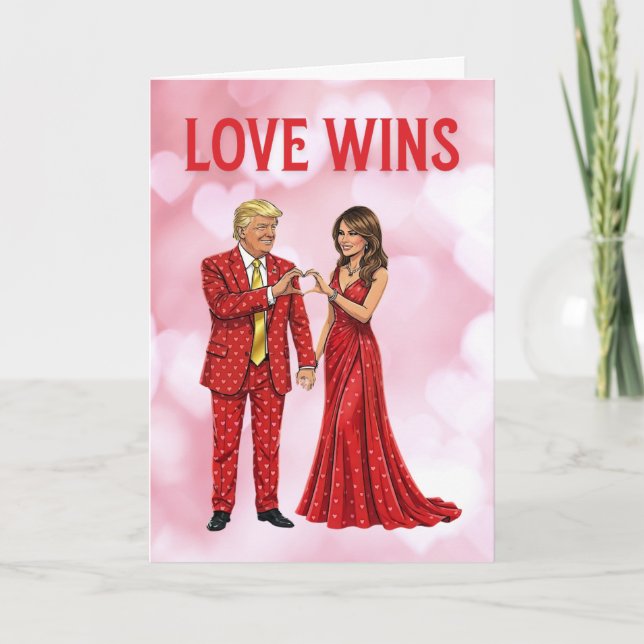 Trump Valentine | Trump Valentine's Day Card (Front)