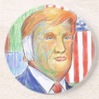 Trump Van Gogh Coaster