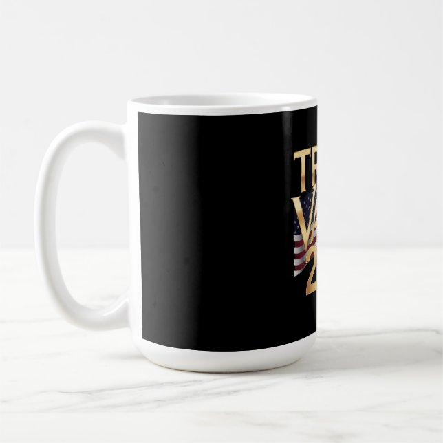 Trump Vance 2024 A Bold Vision for America, Mug (Left)