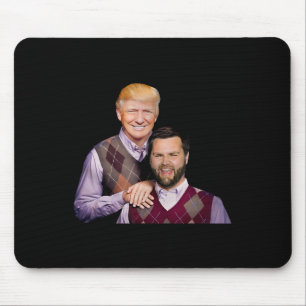 Trump Vance 2024 Brothers Funny Parody Trump J.d. Mouse Pad