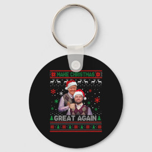 Trump Vance 2024 Brothers Funny Parody Trump Vance Key Ring