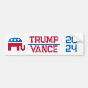 Trump Vance 2024 Bumper Sticker