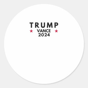 Trump Vance 2024 Classic Round Sticker