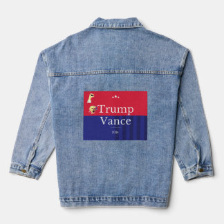 Trump Vance 2024 Denim Jacket