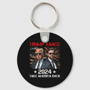 Trump Vance 2024 Donald Trump J.d. Vance Take Amer Key Ring