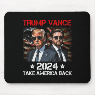 Trump Vance 2024 Donald Trump J.d. Vance Take Amer Mouse Pad
