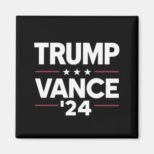 Trump Vance 2024 For President VP USA Election Magnet