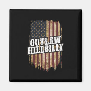 Trump Vance 2024 J.D. Vance Outlaw Hillbilly Magnet