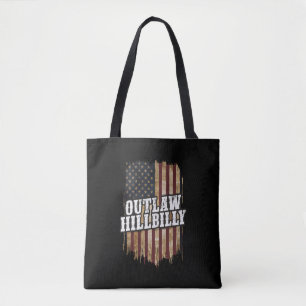 Trump Vance 2024 J.D. Vance Outlaw Hillbilly Tote Bag
