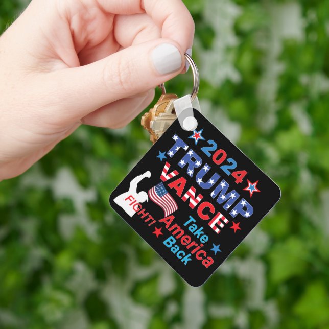 TRUMP VANCE 2024 KEY RING (Hand)