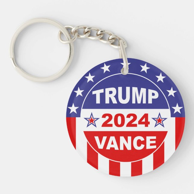 TRUMP VANCE 2024 KEY RING (Front)