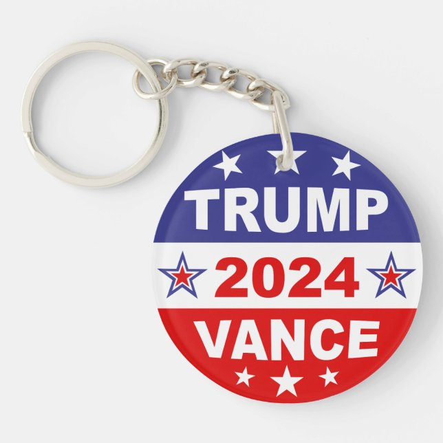 TRUMP VANCE 2024 KEY RING (Front)