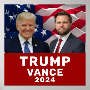 Trump Vance 2024  Poster