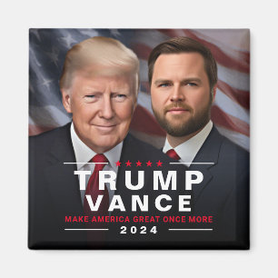 Trump Vance 2024 President VP Campaign    Magnet