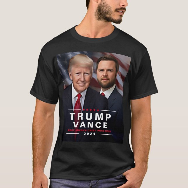 Trump Vance 2024 Presidential Campaign    T-Shirt (Front)
