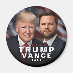 Trump Vance 2024 Republican President VP Magnet