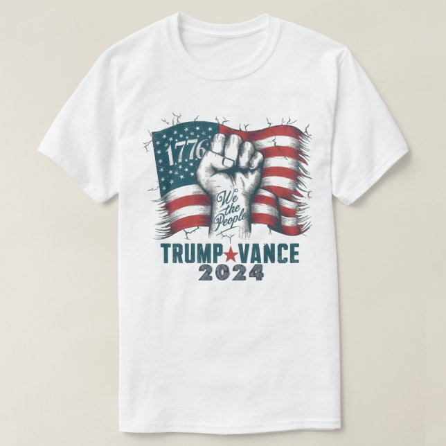 Trump Vance 2024 T-Shirt (Design Front)