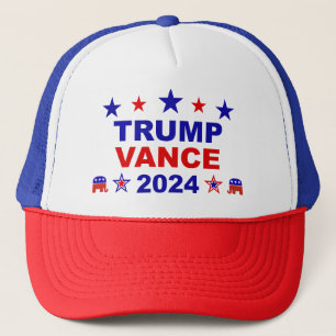 Trump Vance 2024 Trucker Hat