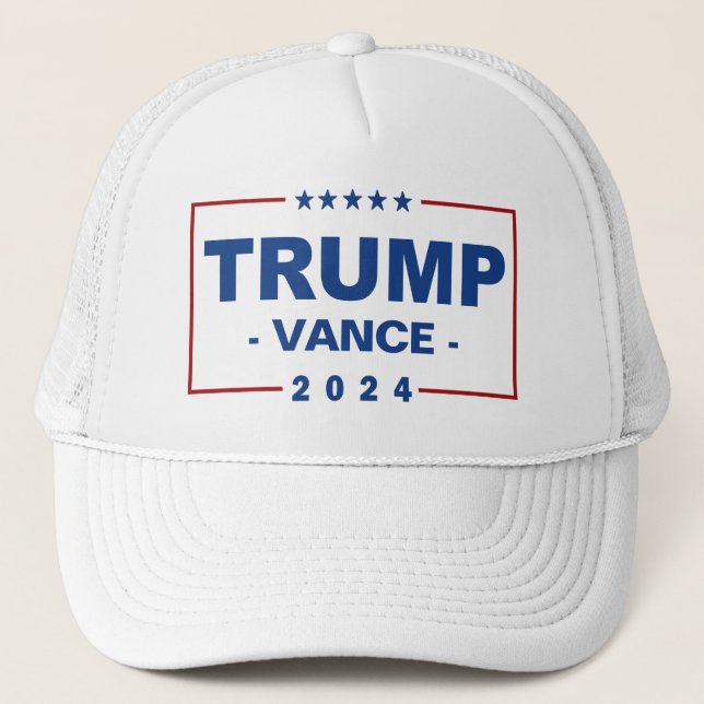 TRUMP / VANCE 2024 TRUCKER HAT (Front)