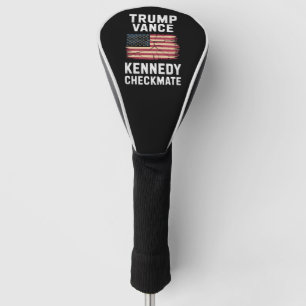 Trump Vance 2024 Trump Vance Kennedy Checkmate Golf Head Cover