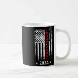 Trump Vance 2024 Us Flag Vintage -take America Bac Coffee Mug