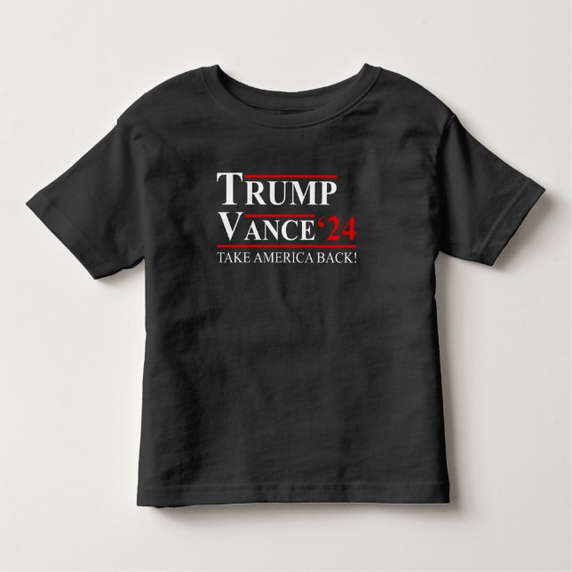 Trump Vance 2024 Vice President VP Trump 2024 Toddler T-Shirt (Front)