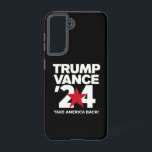 Trump Vance 2024 Vote Trump 2024 Election Samsung Galaxy Case<br><div class="desc">Trump Vance 2024 Vote Trump 2024 Election</div>