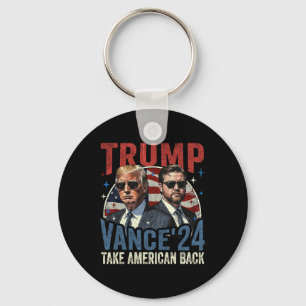 Trump Vance 2025 Donald Trump J.d. Vance Take Amer Key Ring