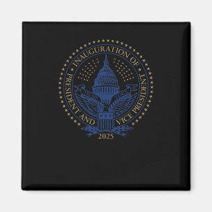 Trump Vance 2025 Inauguration Seal 2 Magnet