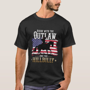 Trump Vance 2025 Ridin' With The Outlaw Hillbilly T-Shirt